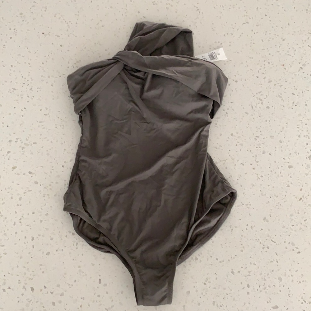 LOFT One-Shoulder One-Piece Bathing Suit Size 6 New With Tag